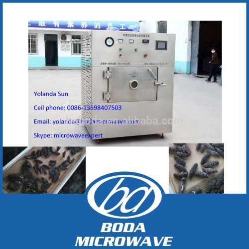 Industrial Trepang/Sea Cucumber Microwave Vacuum Dryer