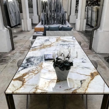 Customized Marble dining table tops