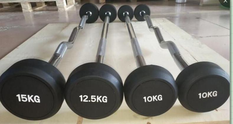 Fitness Weightlifting Weights Barbell Pump Set