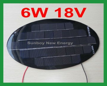 Oval Shape Custom Design Solar Module