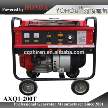 Gasoline DC 220V 200A welding machine generator