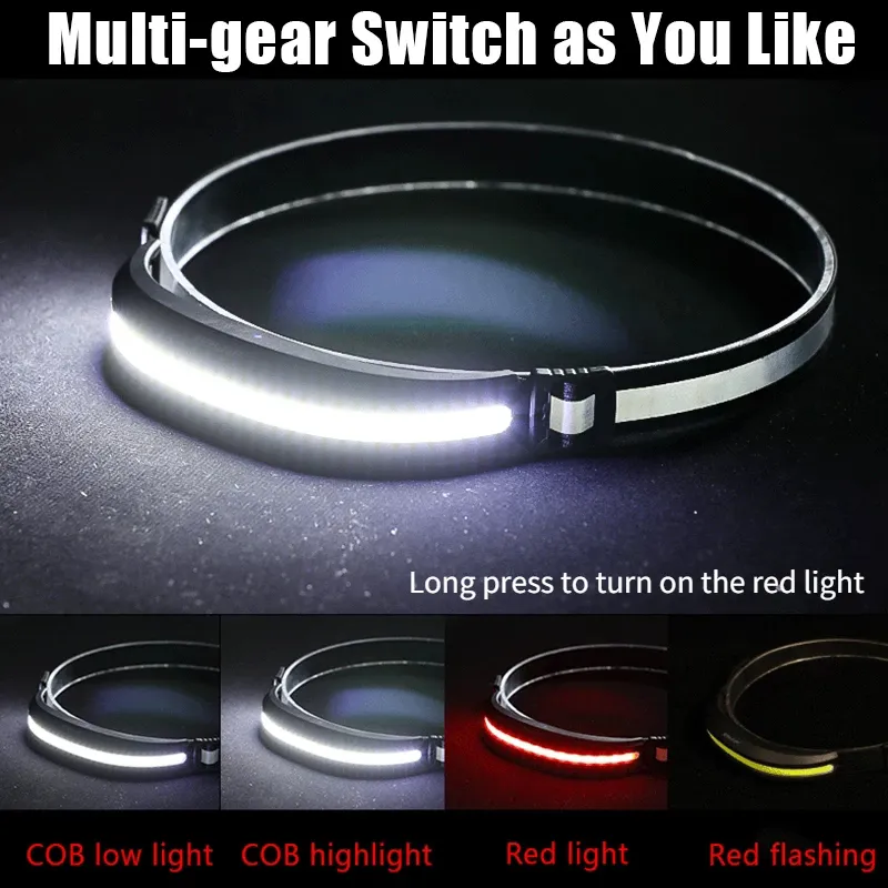 Ultimate USB C Rechargeable Headlamp for Outdoor Adventures