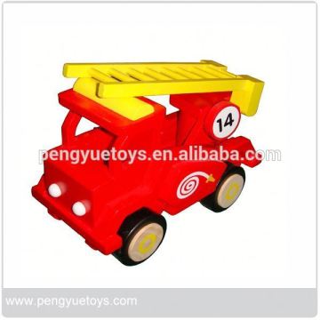 Garbage Truck Toy	,	Wooden Toys	,	Mini Wooden Toy Car