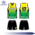 Kit de baloncesto sublimado Ombre personalizado