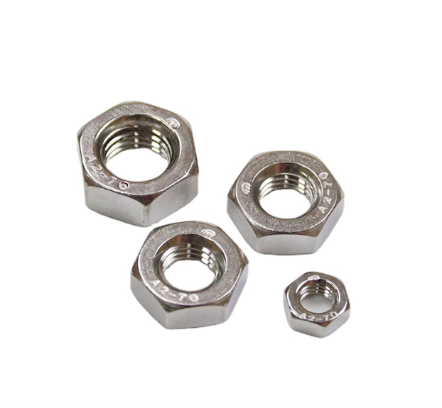 ss304 DIN934 HEX NUT được đánh bóng