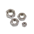 ss304 DIN934 HEX NUT được đánh bóng