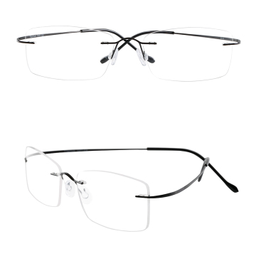 1001 Frames: Flexible Titanium Rimless Frameless Eyeglasses