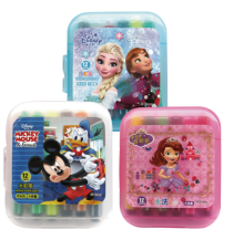 Factory Price Creative Washable 12 Color Pen Set with Stamp