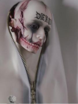 BJD DeAth Skull Boy 72cm Ball Jointed Doll