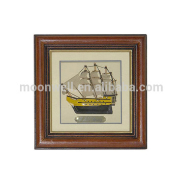 Wooden Nautical frame,board with boat,Antique Decorative Frame,Gifts,Souvenir,Handicrafts,Decor,Nautical Wall decoration