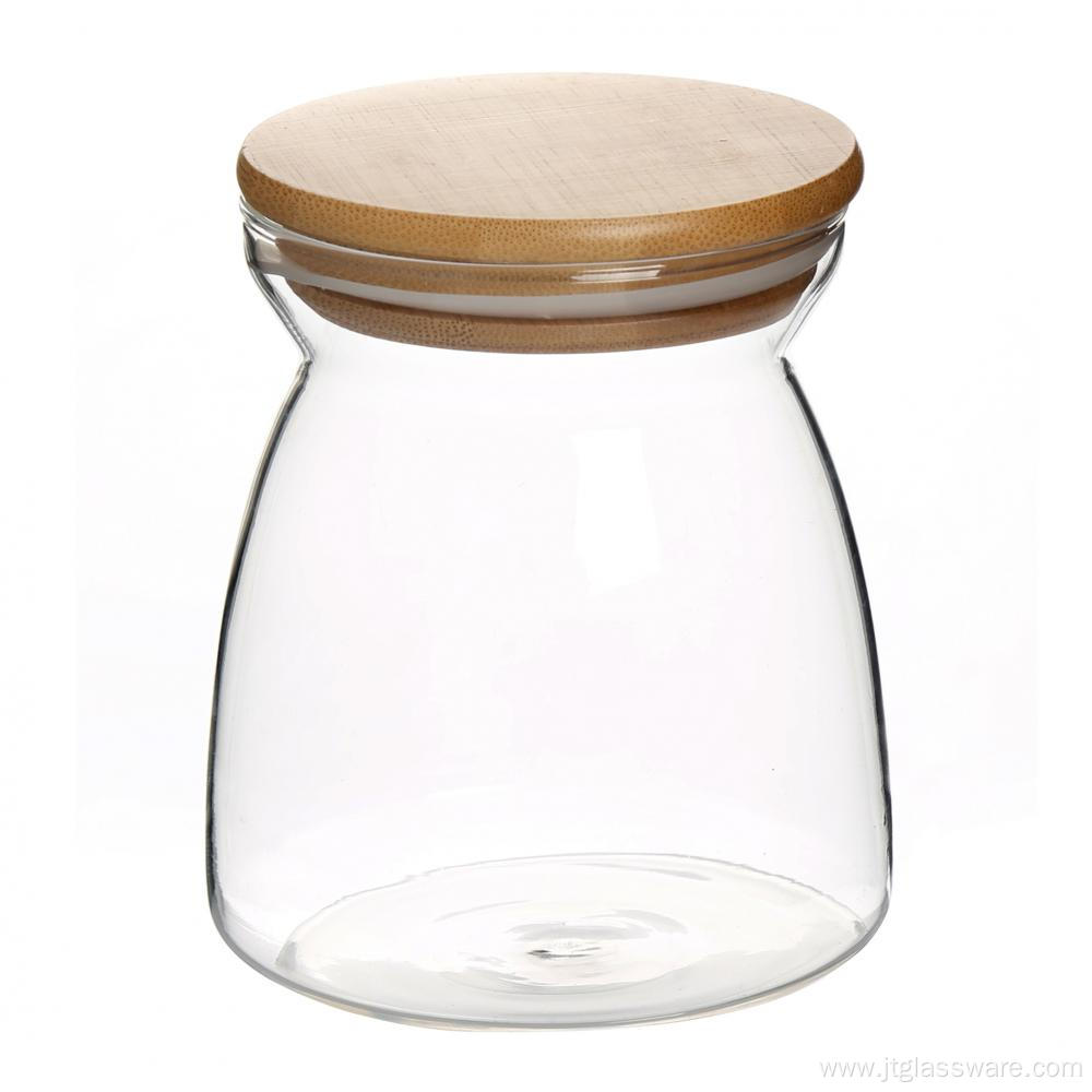 Airtight Borosilicate Candle Jar Glass