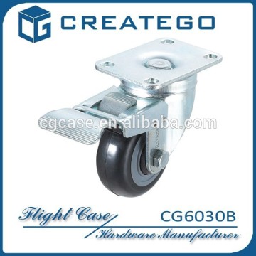 Braked Swivel trundle wheel