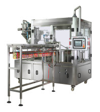 Automatic Filling and Capping Machine for Sauces and Beverages