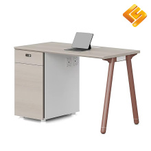 Modern Metal and Wood Gaming Executive Computer Desk