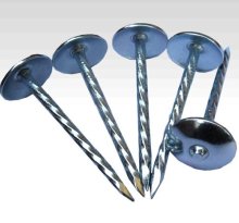 Galvnized umbrella roofing nails