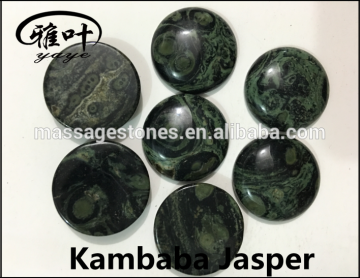 30*6mm Bulk Wholesale Pagan Kambaba Jasper Wholesale Flatback Cabochons