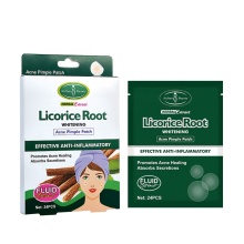 Herbal Licorice Root Extract Pimple Stickers for Anti-Inflammatory and Acne Healing