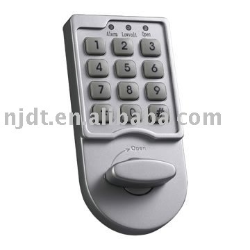 Zinc keypad Electronic lock with handle