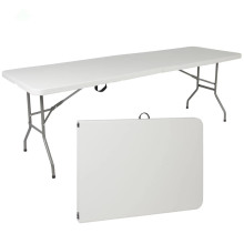 Wholesale Outdoor HDPE Plastic Folding Rectangular Conference Tables - 8ft