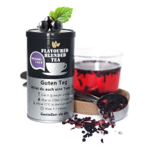 Blackcurrant Blueberry Iced Tea Jar - Hot Selling 50g Mixed Flavor Tea