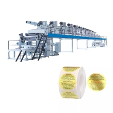 Paper Adhesive Tape Label Sticker Coating Machine