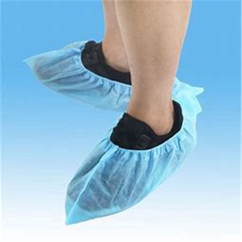 Couvre-bottes antidérapants jetables en tissu non tissé