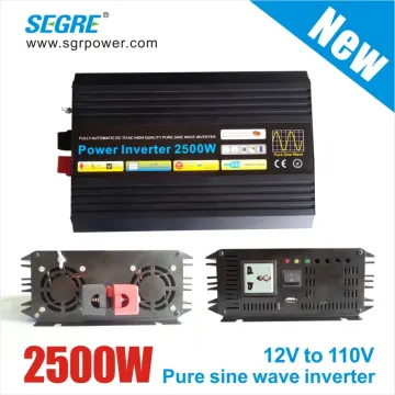 dc to ac inverter pure sine wave power inverter dc 12V 24V 48V to ac 110V 220V 2500w