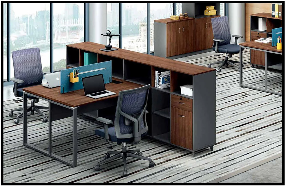 Quality High Gloss Office Desk Table Real Wood