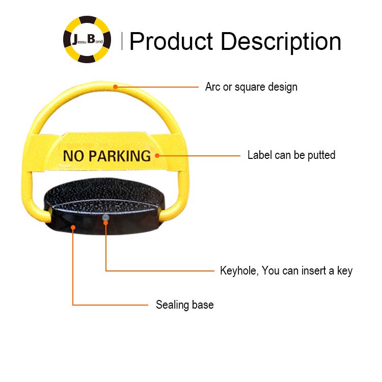 Automatic Folding Parking Lock Automatic Remote Control Collision - proof Parking Lock, remote Parking Lock/