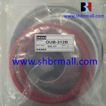 Seal Kit for Okada OUB312B Hydraulic Breakers and Hammers: Genuine Replacement Parts