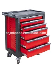 2015 newest design iron red tool storage tool trolley case