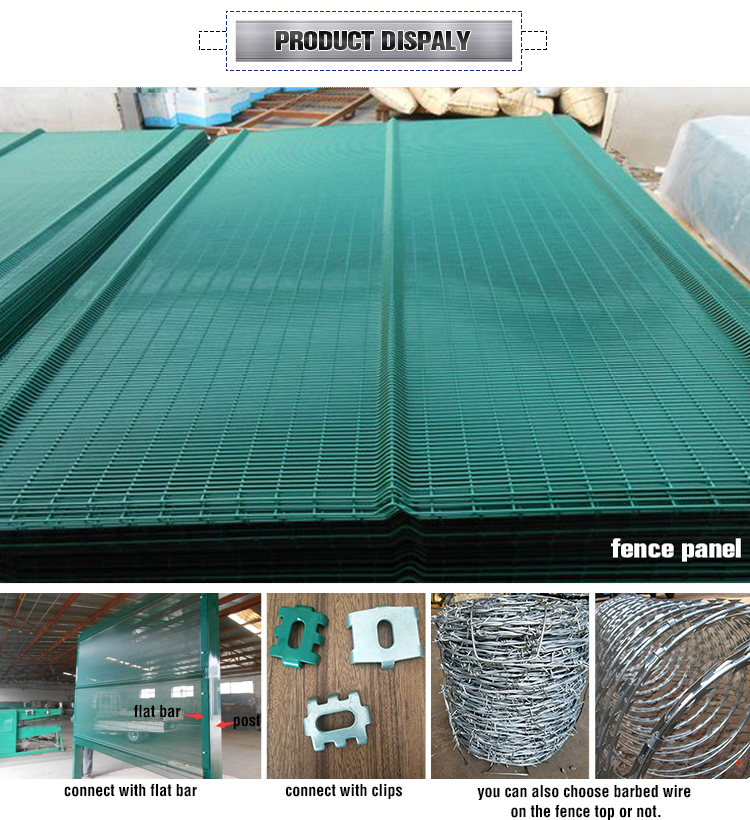 High Quality Anti-thief 358 Mesh Panels Factory