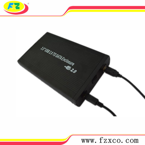 Custom Aluminum Hard disk drive Enclosure 3.5 USB2.0