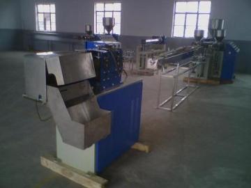 Drinking straw machine, drinking straw extruder, drinking straw bending machine