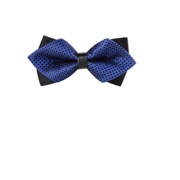 Men's fashion check Bow Ties Popular Tie