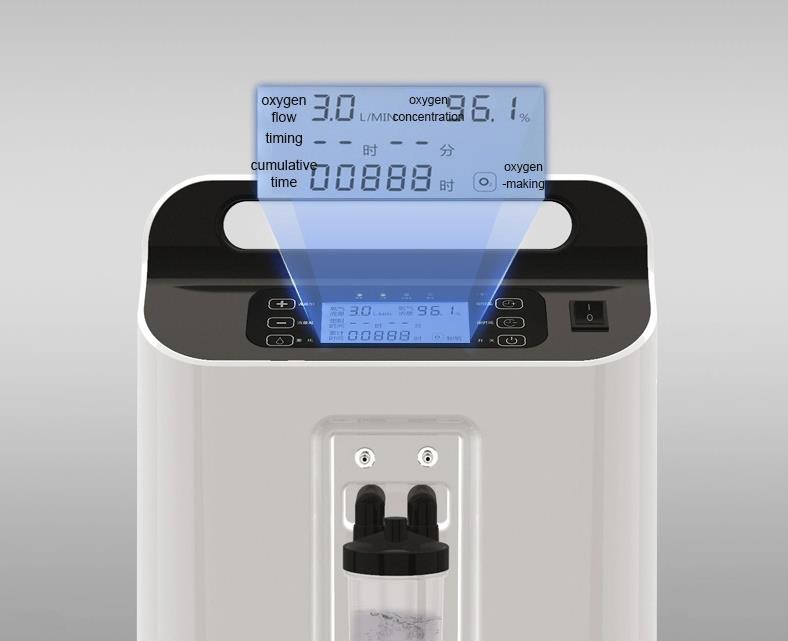 Medical 5L Oxygen Generator Concentrator Household Oxygen Generator Portable Oxygen Generator