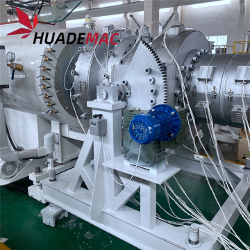 Máquina para fabricar tubos de HDPE de gran diámetro de 630 mm