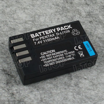 Digital Camera Battery For Pentax D-Li109 camera battery