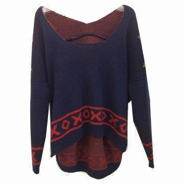 Wide Round Collar Pullover