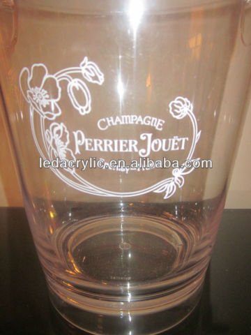 Perrier Jouet Clear Acrylic Ice Bucket