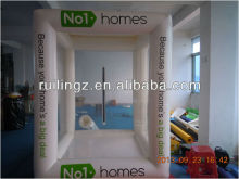 White Infatable Cash Cube,Cash Cube Inflatable for Advertising or Promotion