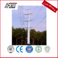 Galvanized Steel Electric Pole Design For Electrical Power Transmission