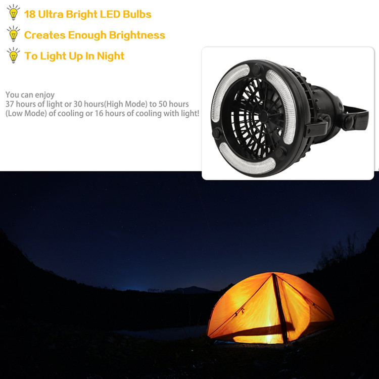 Fan Camping Licht Fan Camping Light