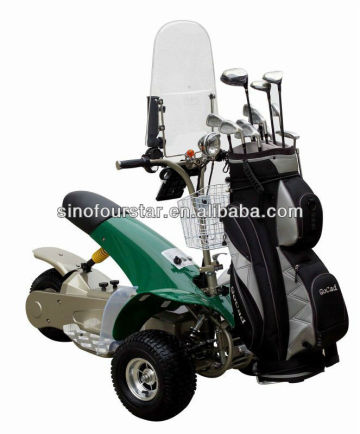 remotely controlled golf car electric caddy golf cart with double motor