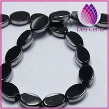 Bead colored flat stone glass