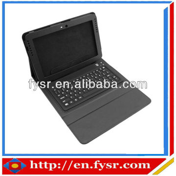 water proof tablet case with silicone keyboard bluetooth keyboard case for tablet