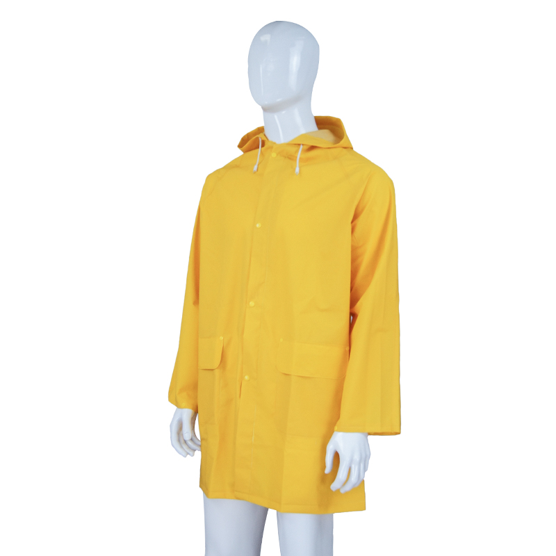 waterproof PVC plastic rainwear