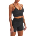 yoga shorts seamless set for women