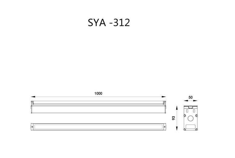 Waterproof LED underground light for villa