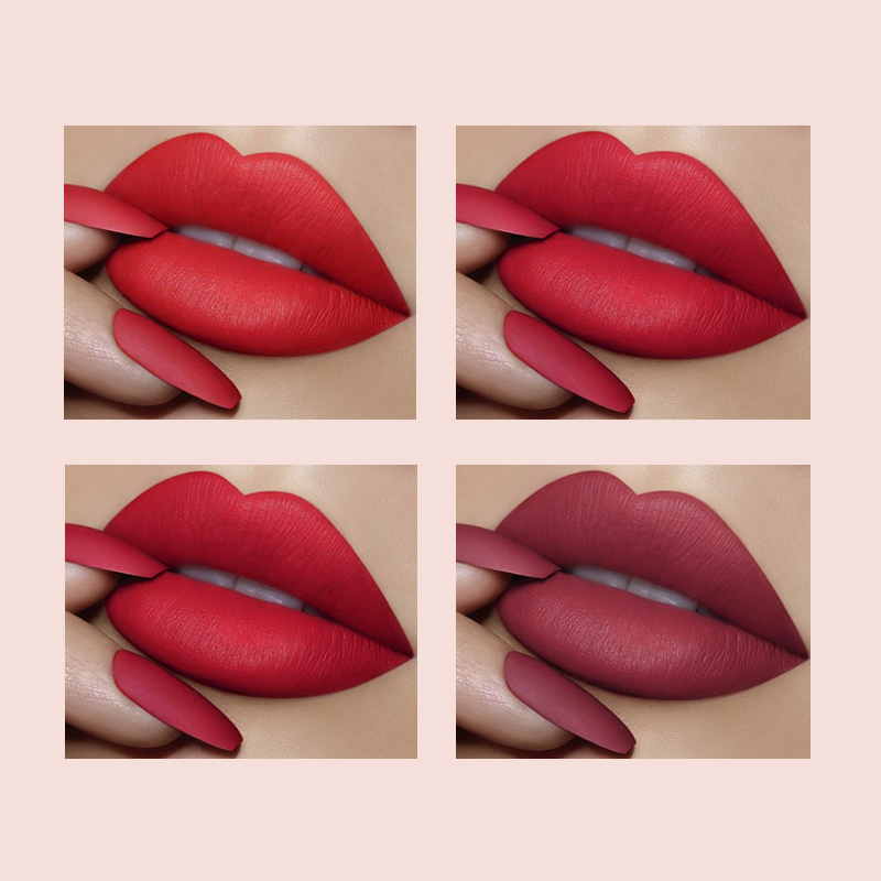 Pudaier Cigarette tube Lipstick for Lips Makeup Matte Lipsticks Long Lasting Natural Moisture Lip Stick of Cool Girl Cosmetics